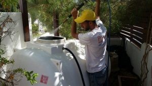Water Tank Cleaning and Disinfecting